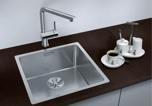 Кухонная мойка Blanco Andano 400-IF 522957 Нержавеющая сталь с зеркальной полировкой нержавеющая сталь встраиваемый