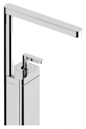 Смеситель для раковины Webert Living LV832101560 Черный матовый на пол