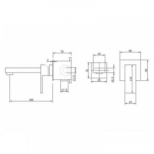 Смеситель для раковины Abber Daheim AF8212NG Никель