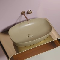 Раковина-чаша Ceramicanova Element 60 CN6049MC Капучино матовая фарфор накладная
