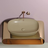 Раковина-чаша Ceramicanova Element 60 CN6049MC Капучино матовая фарфор накладная