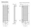 Водяной полотенцесушитель Zehnder Quaro Inox QAI-180-060 Inox Нержавеющая сталь