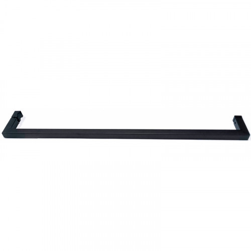 Душевой уголок Abber Schwarzer Diamant 140x80 AG30140BMH-S80BM профиль Черный стекло матовое