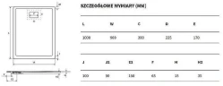 Душевой поддон из искусственного камня Excellent Lavano 100x90 BREX.1103.100.090.CON Бетон