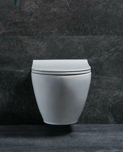 Унитаз биде beWash Vettern 82323601 подвесной Белый глянец с сиденьем Микролифт фарфор подвесной