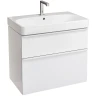 Тумба под раковину Geberit Smyle Square 75 500.353.00.1 Белый глянцевый МДФ / ЛДСП
