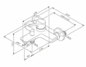Смеситель для ванны AM.PM X-Joy S F85B10000 Хром латунь на стену