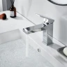 Смеситель для раковины Rose R2801 цвет Хром