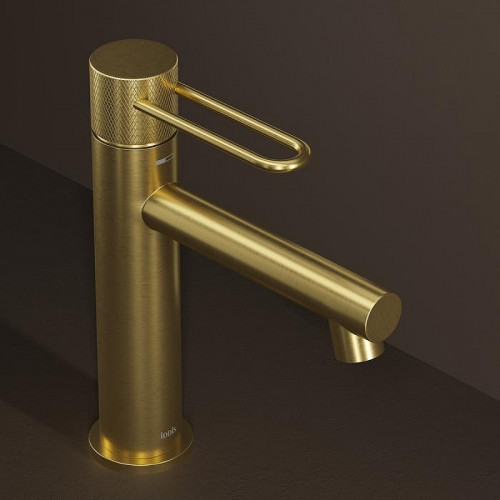 Смеситель для раковины Iddis Duna DUNMG00i01 Золото матовое