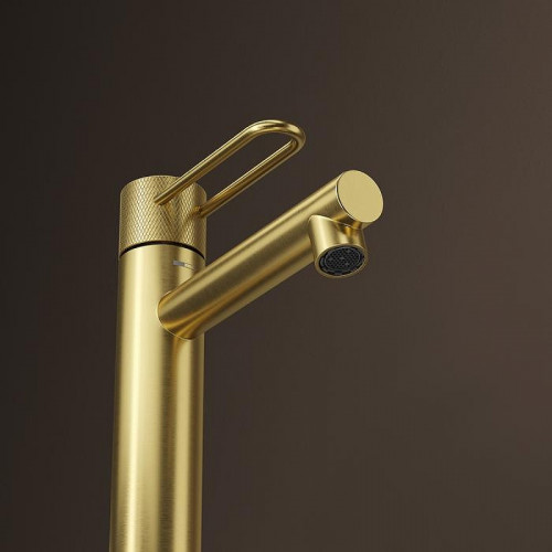 Смеситель для раковины Iddis Duna DUNMG00i01 Золото матовое