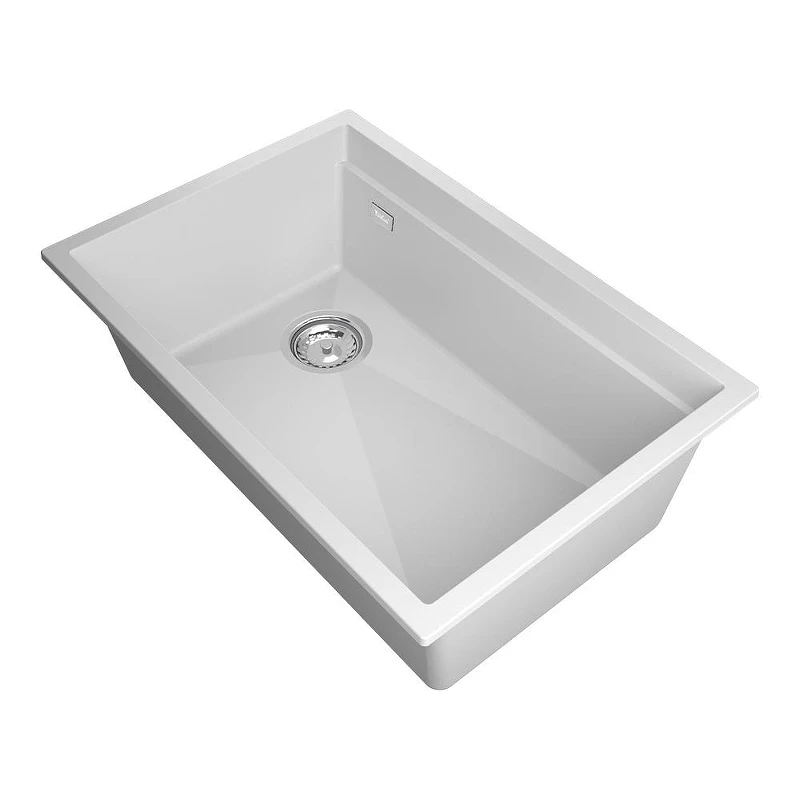 Кухонная мойка Rivelato Lino 65 LN-654-L brina цвет Иней