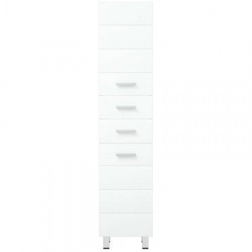 Шкаф пенал Corozo Денвер 40 Z2 SP-00000536 Белый МДФ / ЛДСП