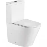 Унитаз компакт Royce Ozzy RCT-130407WH с бачком и сиденьем Микролифт фаянс напольный