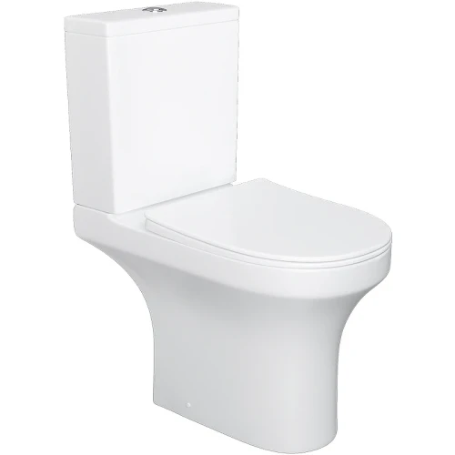 Унитаз компакт Damixa Skyline DX35C8600SC с бачком и сиденьем Микролифт фарфор напольный