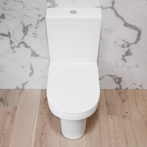 Унитаз компакт Damixa Skyline DX35C8600SC с бачком и сиденьем Микролифт фарфор напольный