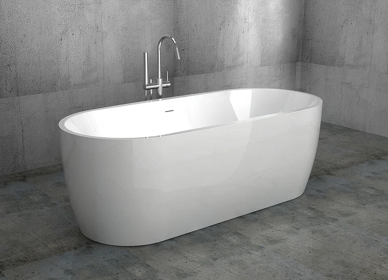 Акриловая ванна Abber AB9219 175x80 без гидромассажа