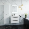 Тумба под раковину Iddis Cloud 60 CLO60W0i95 подвесная Белая МДФ / ЛДСП