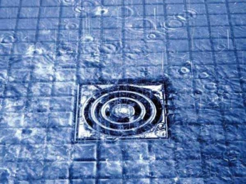 Трап для душа Tece Drainpoint S110 3601100 низкий горизонтальный с декоративной решеткой с фланцем