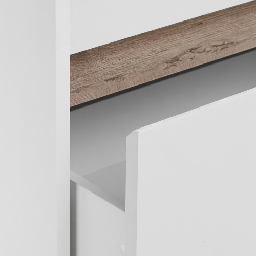 Тумба под раковину Aquaton Марти 55 1A263201MY010 подвесная Ясень шимо МДФ / ЛДСП