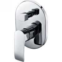 Смеситель для душа Kaiser Aurora 67277 Хром латунь встраиваемый