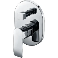 Смеситель для душа Kaiser Aurora 67277 Хром латунь встраиваемый