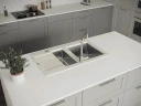 Кухонная мойка Florentina Комби-860К 21.410.D0860.302 Антрацит комбинированные встраиваемый