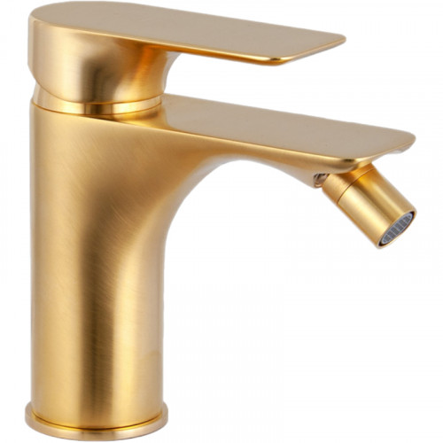 Смеситель для биде Remer Infinity I22BG Золото брашированное латунь