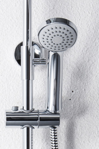 Душевая система Bravat Opal С F9125183CP-A1-RUS Хром нержавеющая сталь на стену