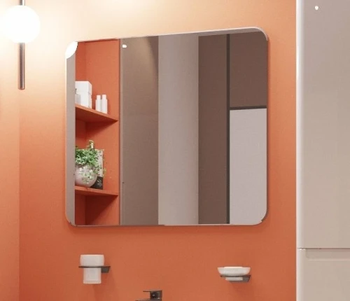 Зеркало Эстет Kare Luxe 80 ФР-00006003 прямоугольное стекло