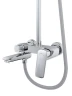 Душевая система BelBagno Due DUE-VSCM-GM цвет Оружейная сталь