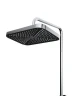 Душевая система BelBagno Due DUE-VSCM-GM цвет Оружейная сталь