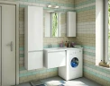 Тумба с раковиной Эстет Dallas Luxe 150 L ФР-00009689 подвесная Белая МДФ / ЛДСП