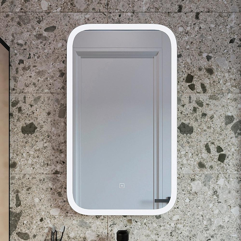 Комплект мебели для ванной DIWO Казань 40 L подвесной цвет Белый