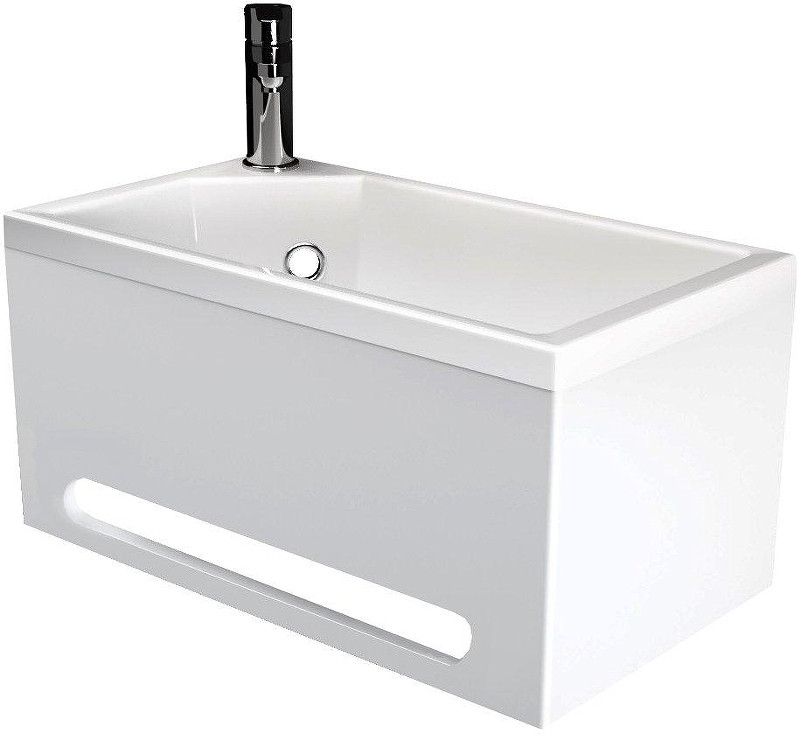 Комплект мебели для ванной DIWO Казань 40 L подвесной цвет Белый