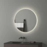 Зеркало Evoform Ledshine d70 BY 2544 с подсветкой 18 W - без выключателя - нейтральный белый свет стекло