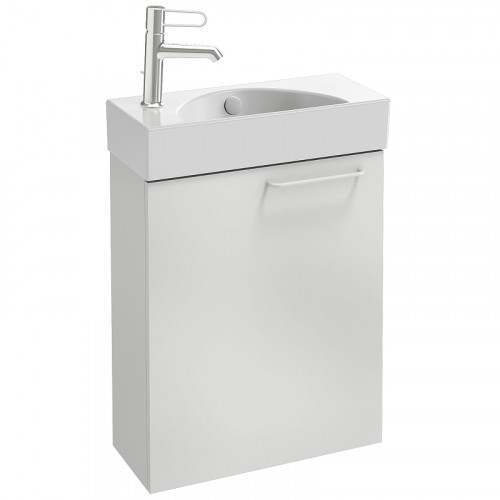 Раковина Jacob Delafon Odeon Rive Gauche 50 L EGO112-55-00 Белая фаянс подвесная, накладная
