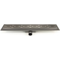 Душевой лоток Esbano Meta 60 M-RAIN-60GM ESTRMETRAIN60GM с решеткой Оружейная сталь