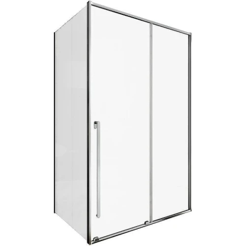 Душевой уголок Allen Brau Fantasy 130x100 3.11007.00 + 3.11014.00 профиль Хром стекло прозрачное