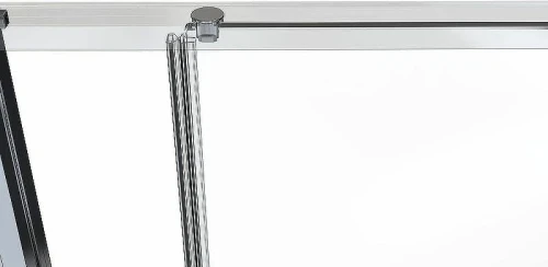 Душевой уголок Allen Brau Fantasy 130x100 3.11007.00 + 3.11014.00 профиль Хром стекло прозрачное