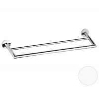 Полотенцедержатель Remer Guest GS33BO двойной цвет Белый матовый