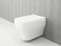 Унитаз Bocchi Scala 1080-001-0129 подвесной Белый глянцевый без сиденья фарфор подвесной