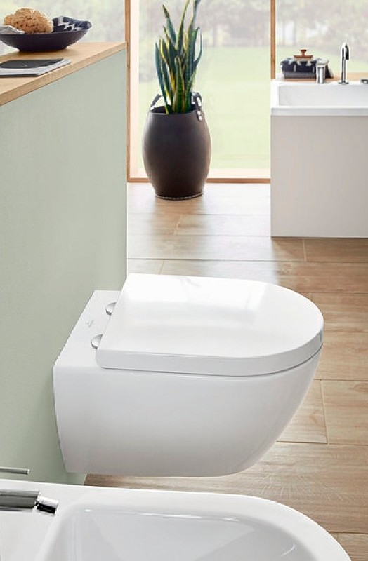 Унитаз Villeroy&Boch Subway 2.0 Plus 5614R0R1 подвесной без сиденья