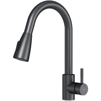 Смеситель для кухни AM.PM X-Joy S F85B07522 Черный матовый