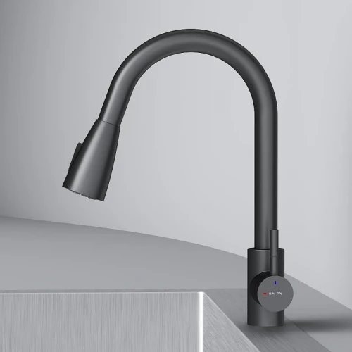 Смеситель для кухни AM.PM X-Joy S F85B07522 Черный матовый