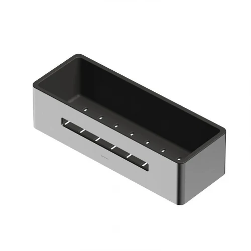 Металлическая полка Whitecross Ergo nickel brushed ER2280NIB цвет Никель брашированный
