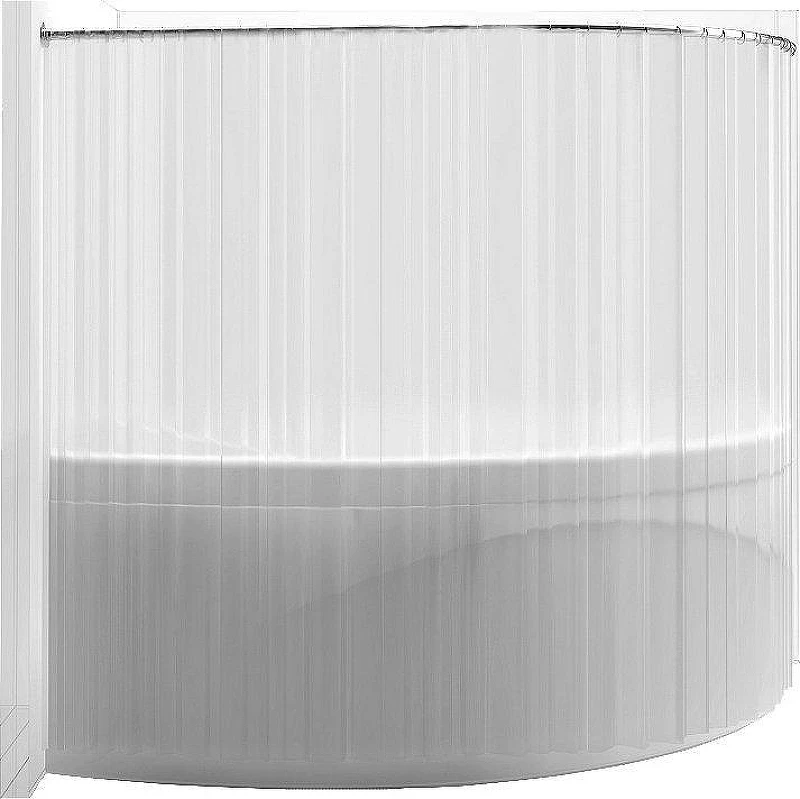 Карниз для ванны Aquanet Capri 170х110 156492 цвет Хром