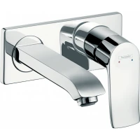 Смеситель для раковины Hansgrohe Metris 31085000 Хром