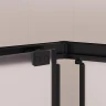 Душевой уголок RGW Passage (Пассаж) PA-86B 90х90 38088699-24N профиль Черный стекло матовое-сатинат