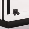 Душевой уголок RGW Passage (Пассаж) PA-86B 90х90 38088699-24N профиль Черный стекло матовое-сатинат