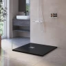 Душевой поддон из искусственного камня RGW Stone Tray (Стоун Трей) ST-B 75х75 16152075-04 цвет Черный